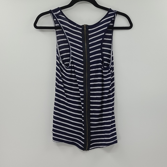 Silence and noise navy and white striped tank top - Picture 2 of 4